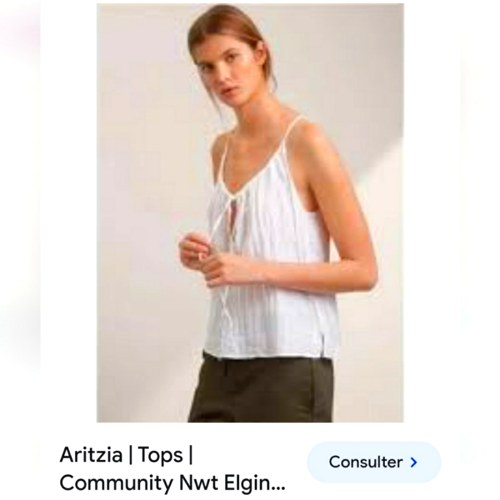 ARITZIA COMMUNITY LINEN medium CAMI